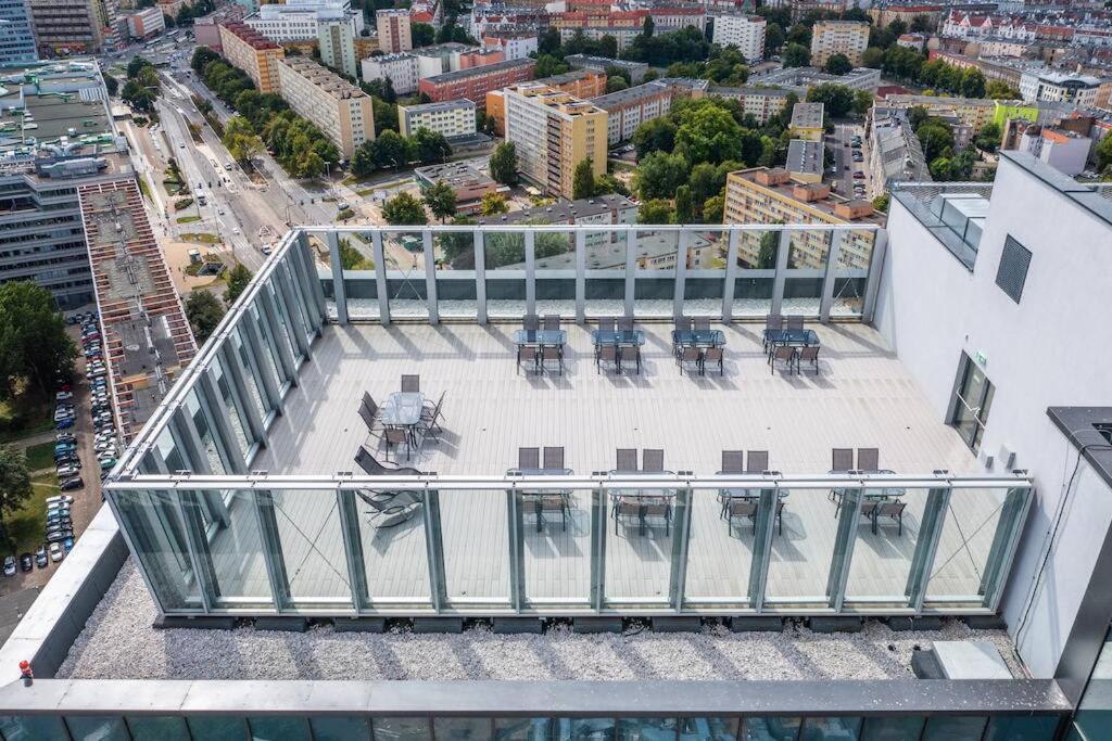 Apartament Blue City - Hanza Tower Szczecin Exterior foto